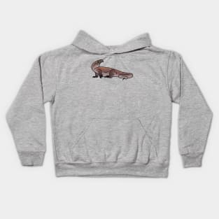 Cute Megalania Kids Hoodie